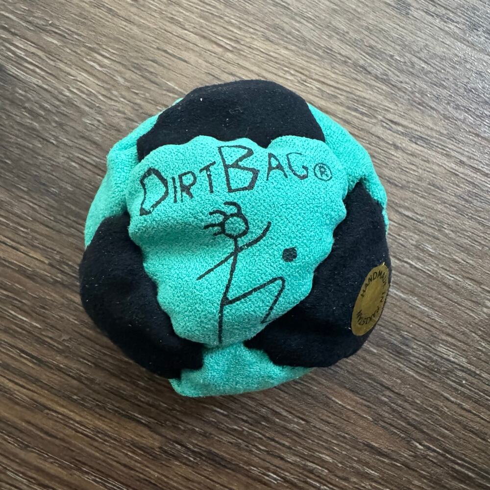 DirtBag Suede Footbag Hacky Sack, Authentic